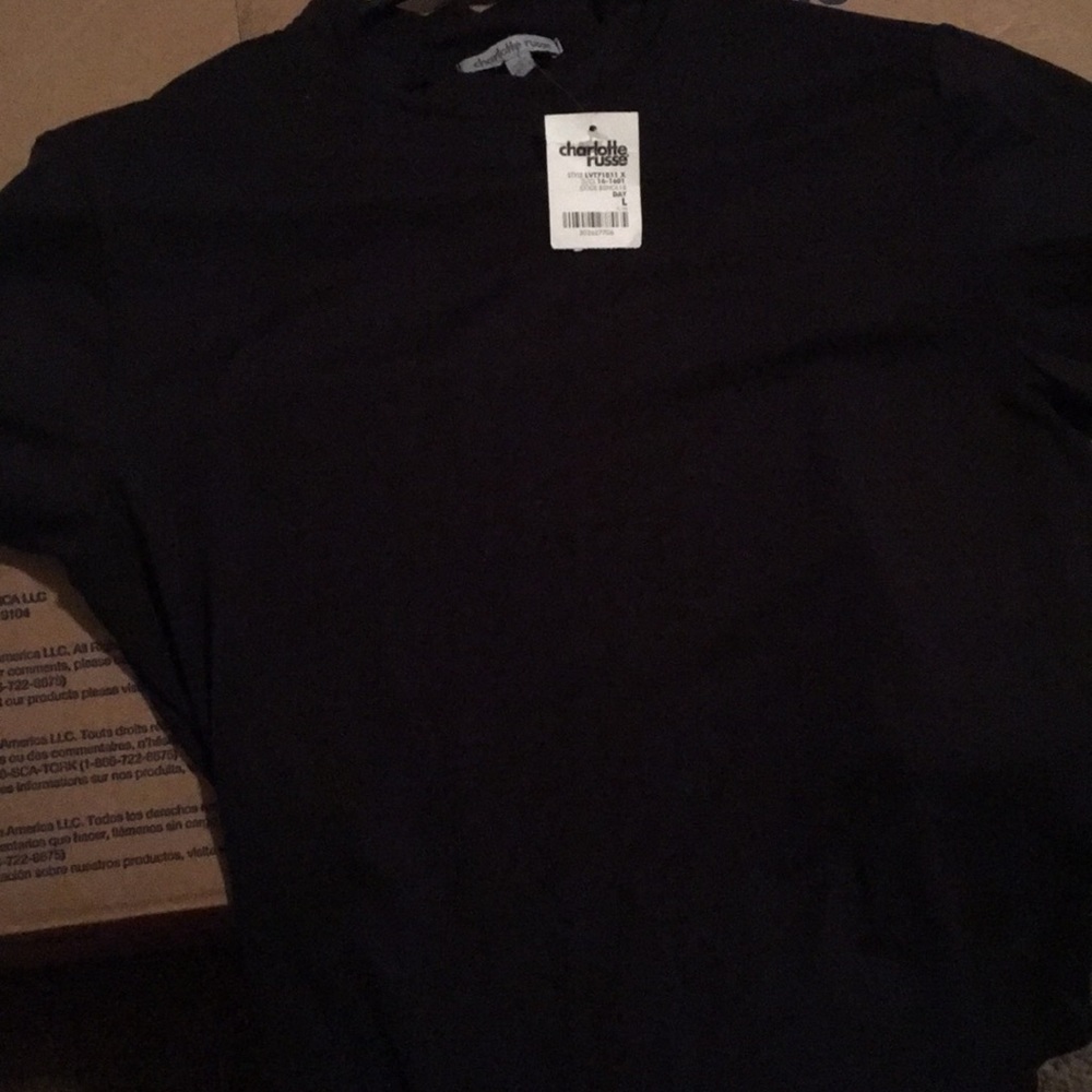 Charlotte Russe body shirt (size L)